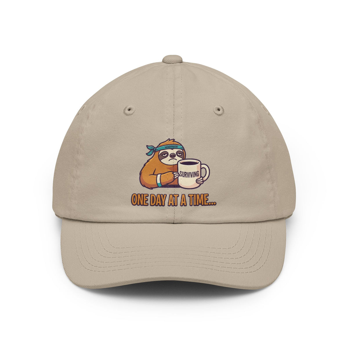"Cancer One Day At A Time" Dad Hat — -C