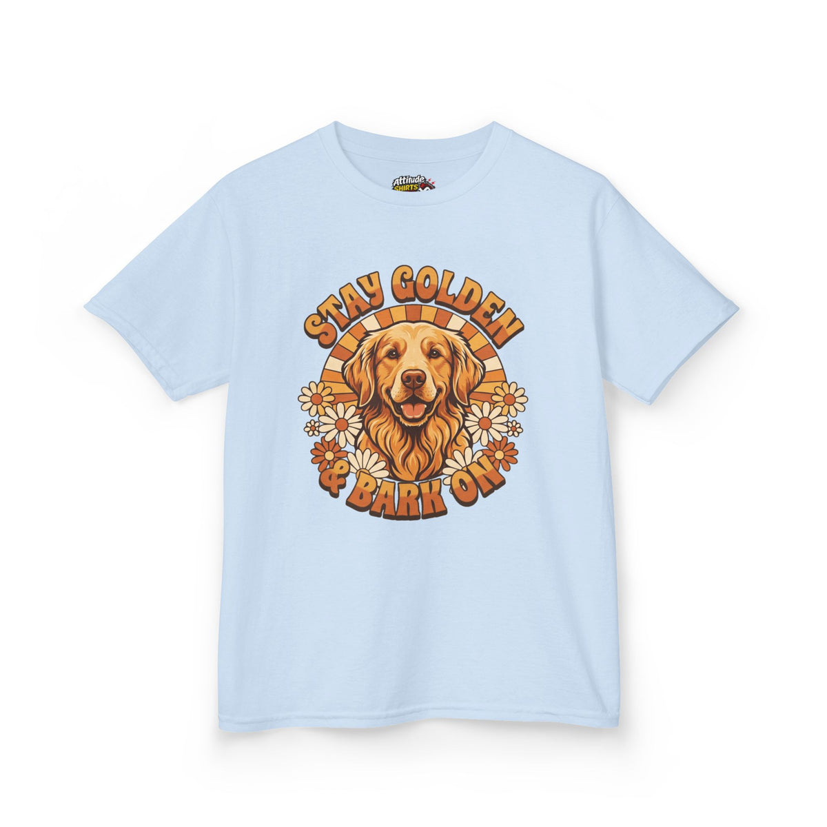 "Stay Golden & Bark On" Kids Tee