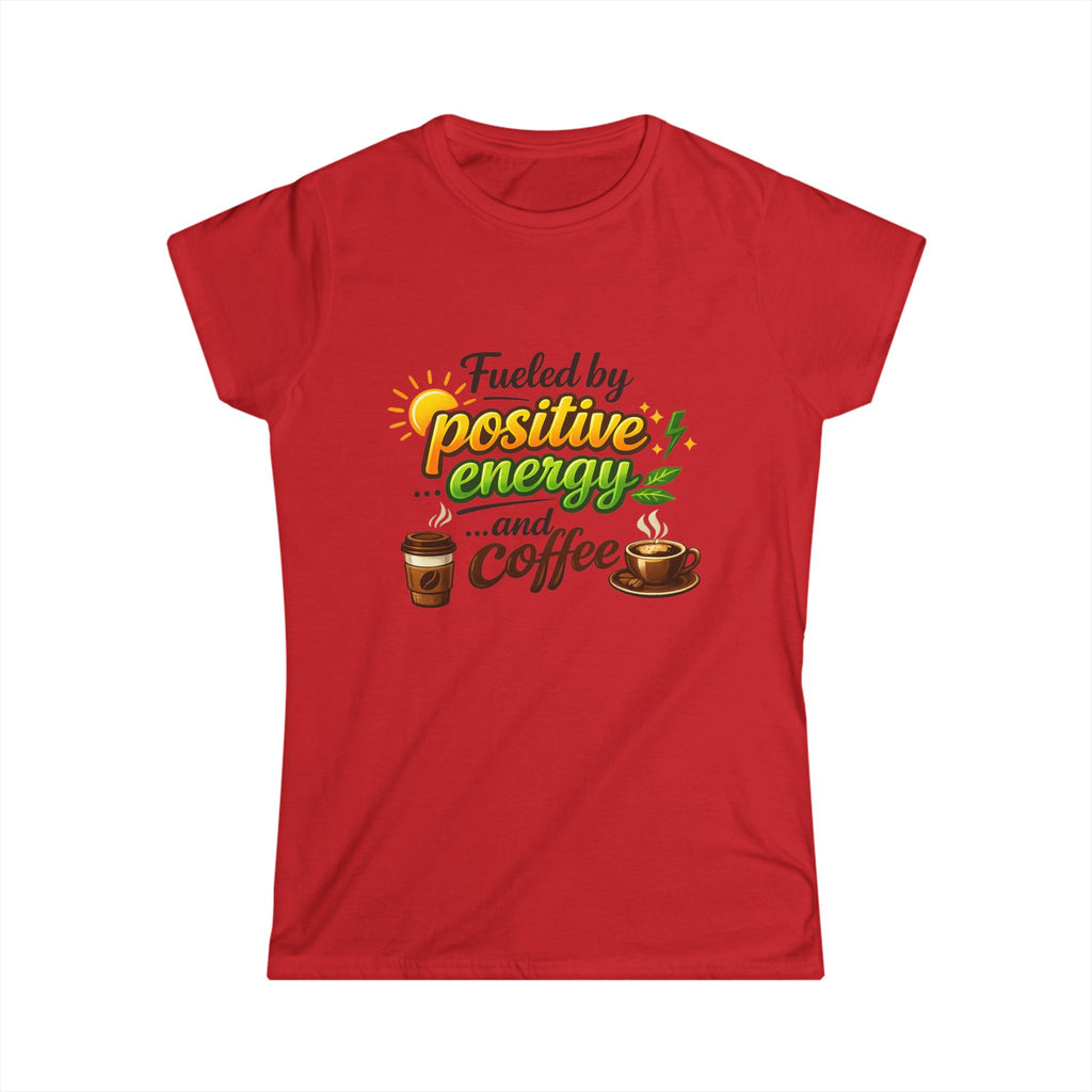 Coffee IS My Positive Energy | Women's Tee — AttitudeShirts