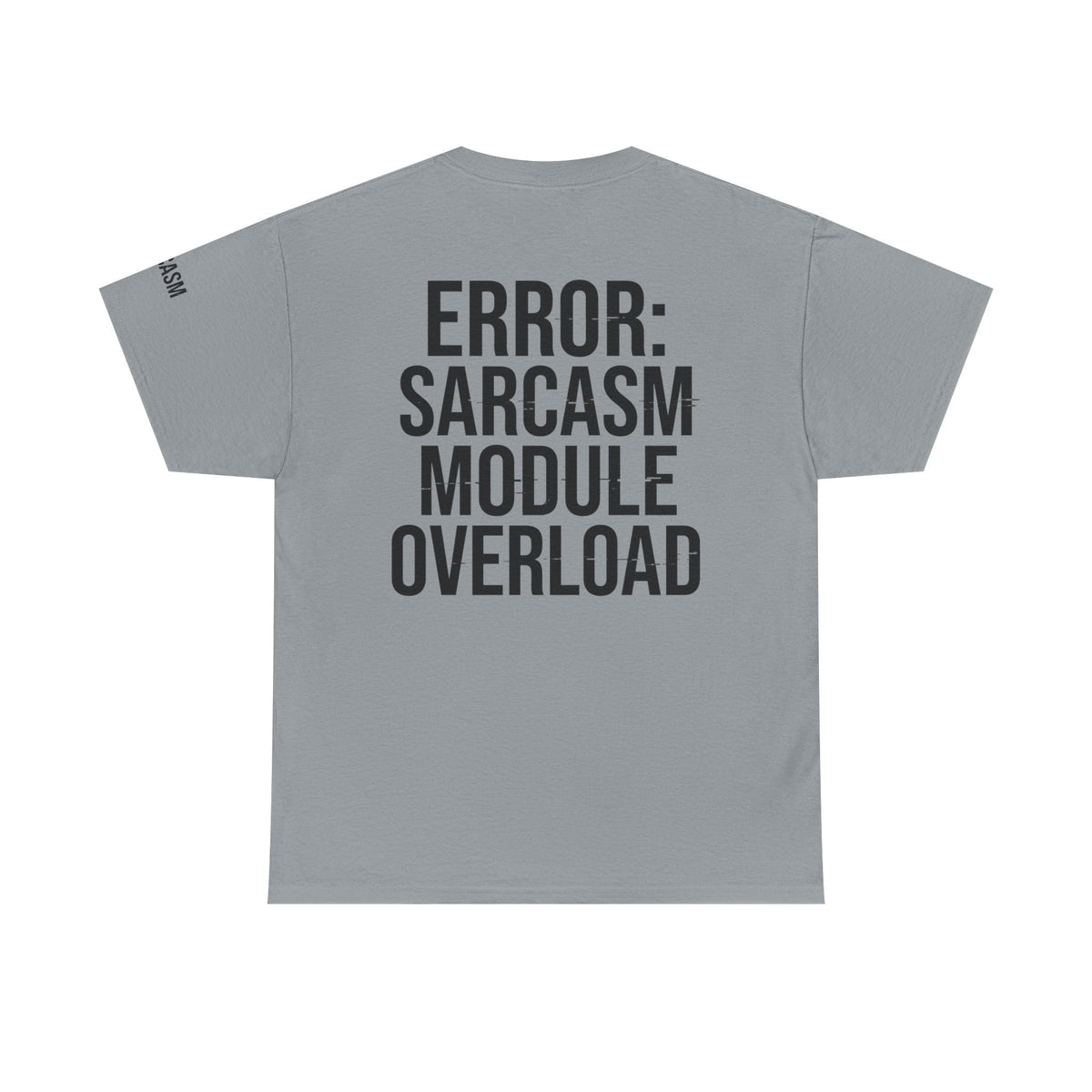 Color: Gravel | Error Sarcasm Premium Graphic Tee