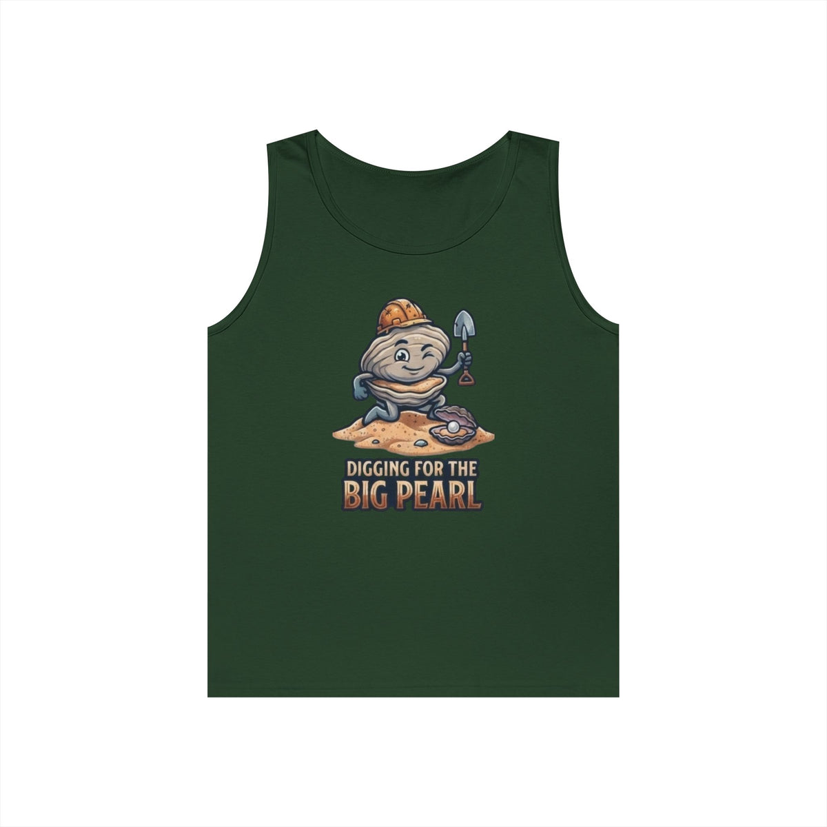 Color: Forest Green | Digging For The Big Pearl Tank Top