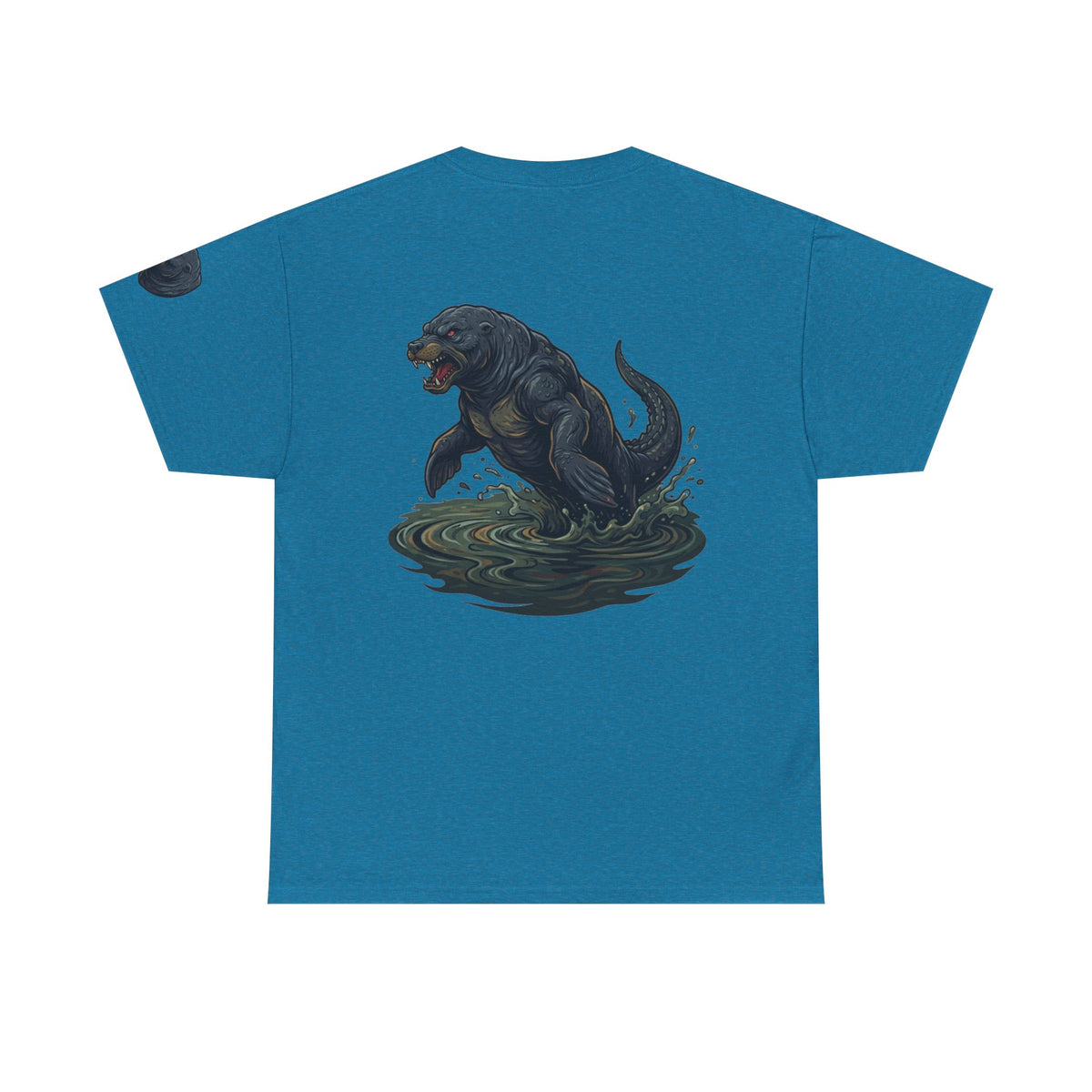 Color: Antique Sapphire | Bunyip (Australian Aboriginal Mythology) Premium Graphic Tee