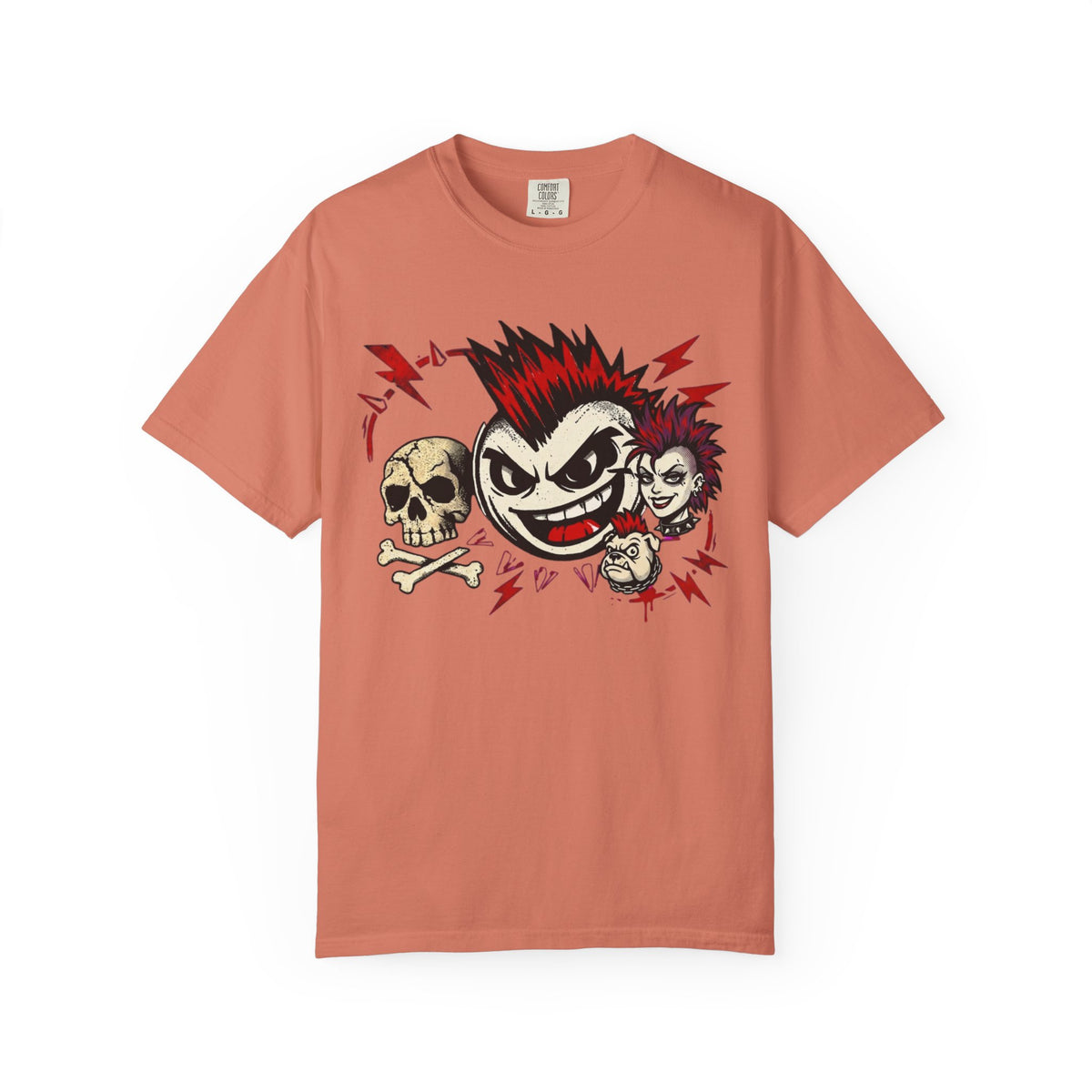 Color: Terracotta | Attitude Family Unisex Garment-Dyed Tee