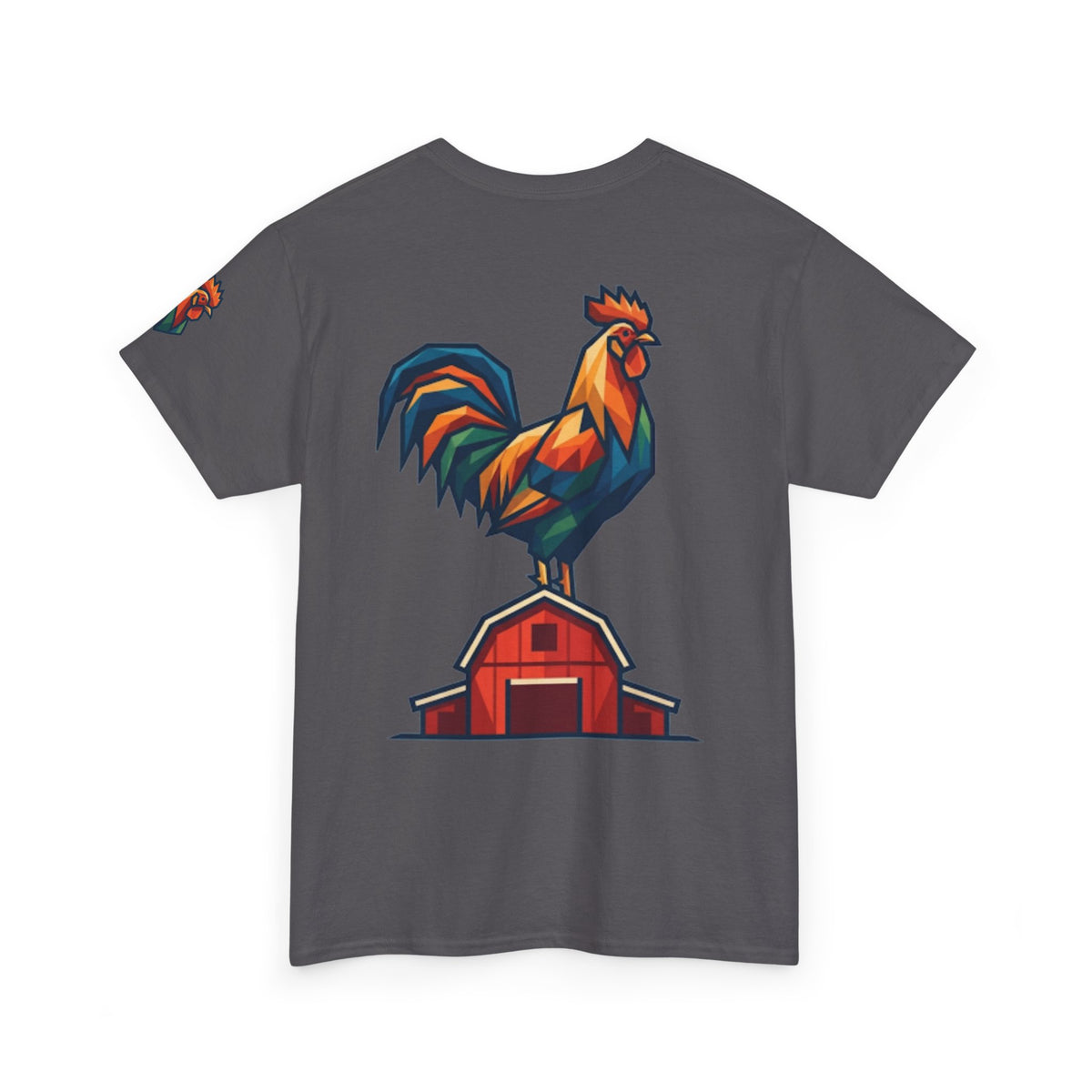 "Barnyard Rooster" Premium Graphic Tee