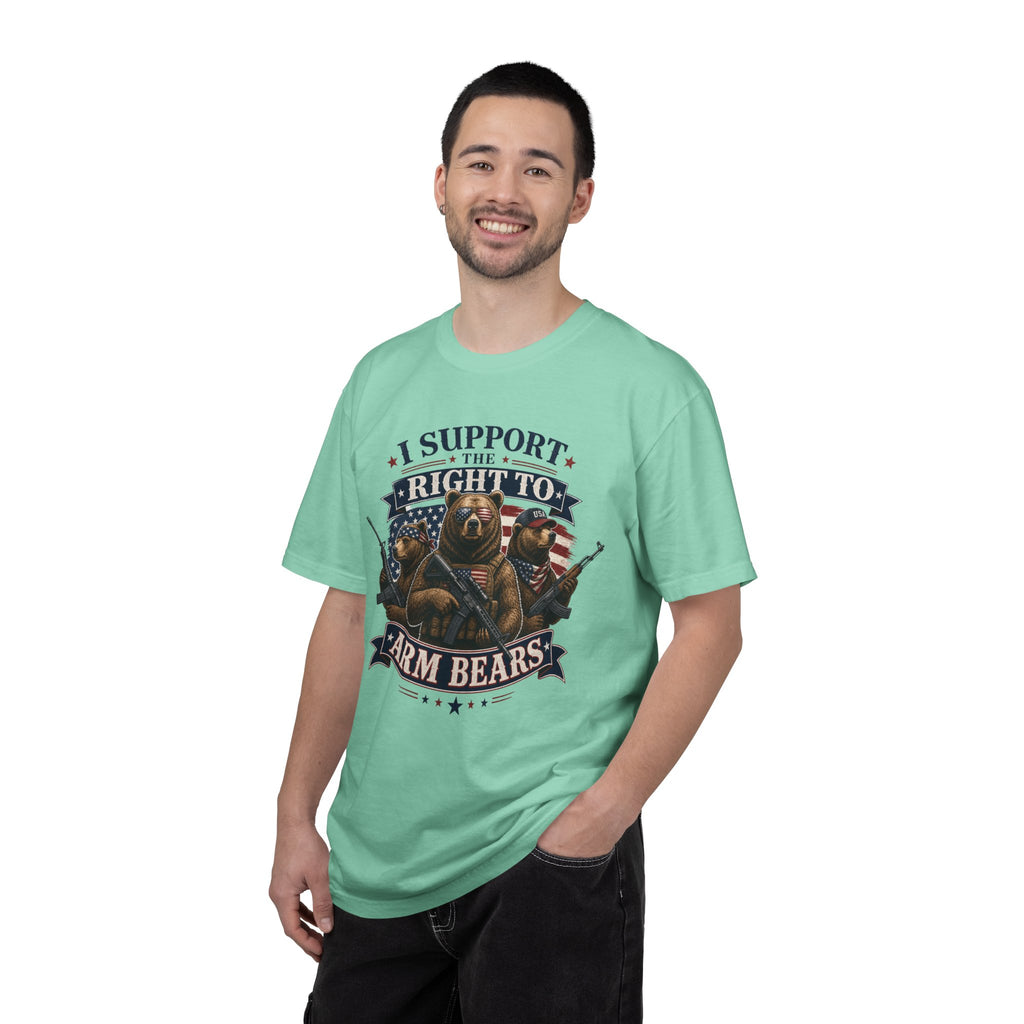 "Armed Bears" Unisex Garment-Dyed Tee