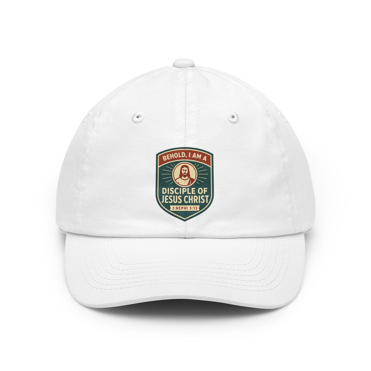 Color: White | Disciple of Christ Dad Hat