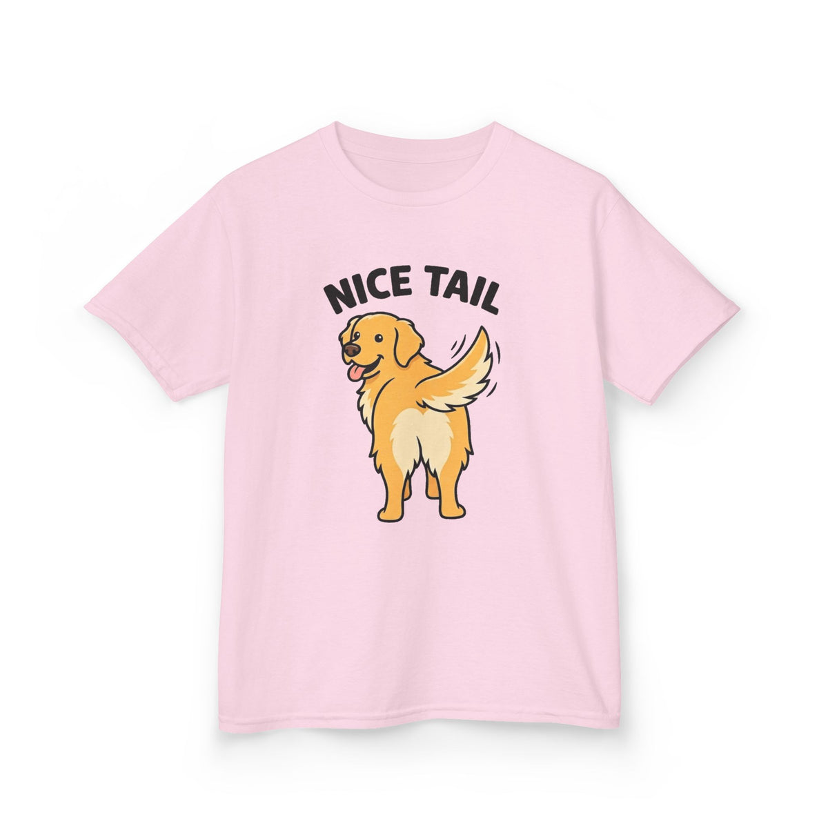 Color: Light Pink | Nice Tail Kids Tee