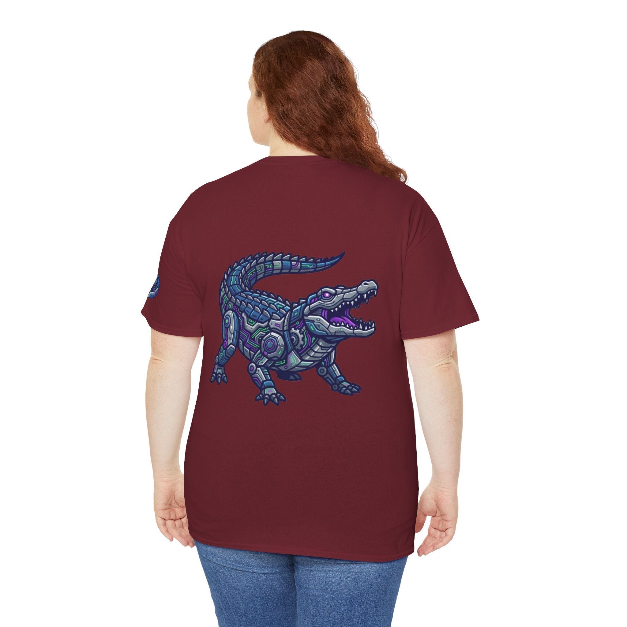 "Cyber Alligator" Premium Graphic Tee