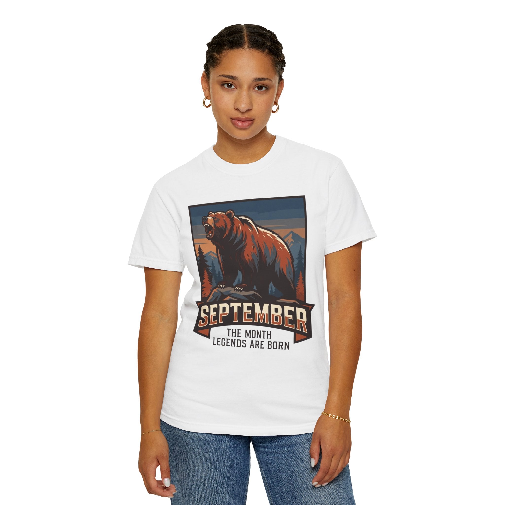 "September Legend" Unisex Garment-Dyed Tee