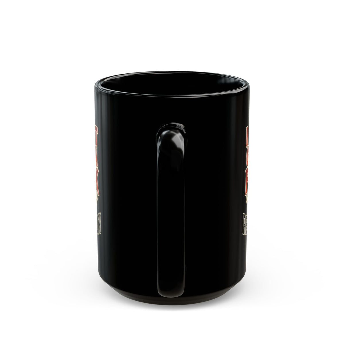 "Bad Reputation" Black Ceramic Mug