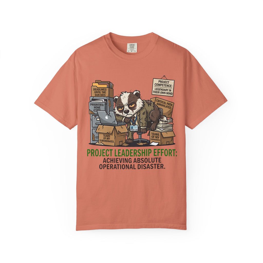 "Project Leader" Unisex Garment-Dyed Tee