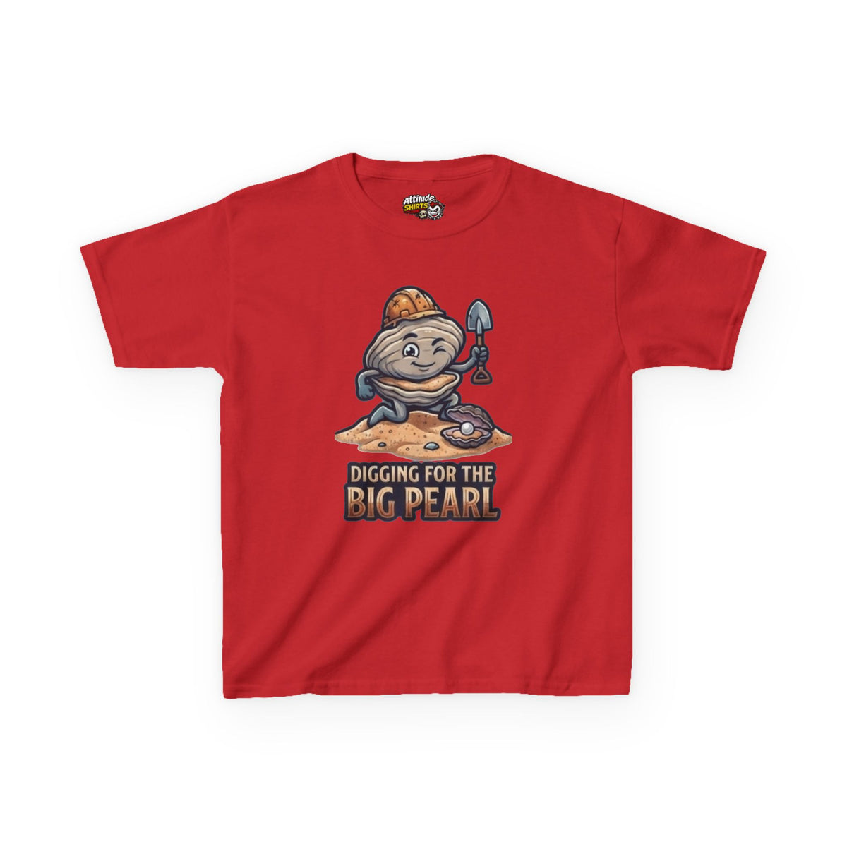 Digging For The Big Pearl Kids Tee