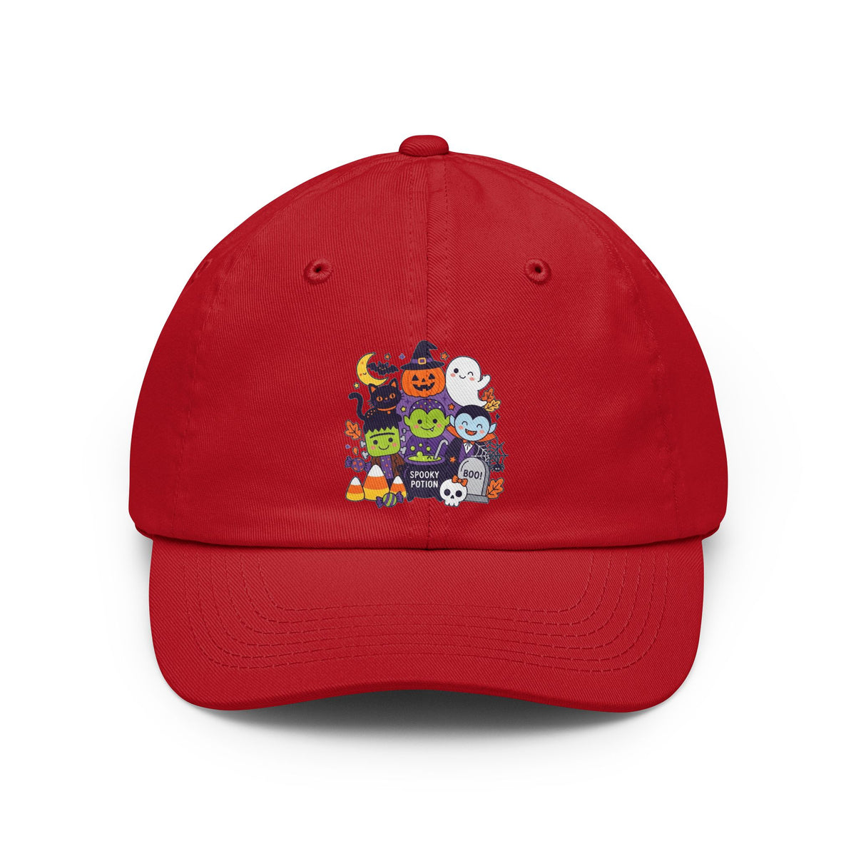 Color: Red | Spooky Potion Dad Hat