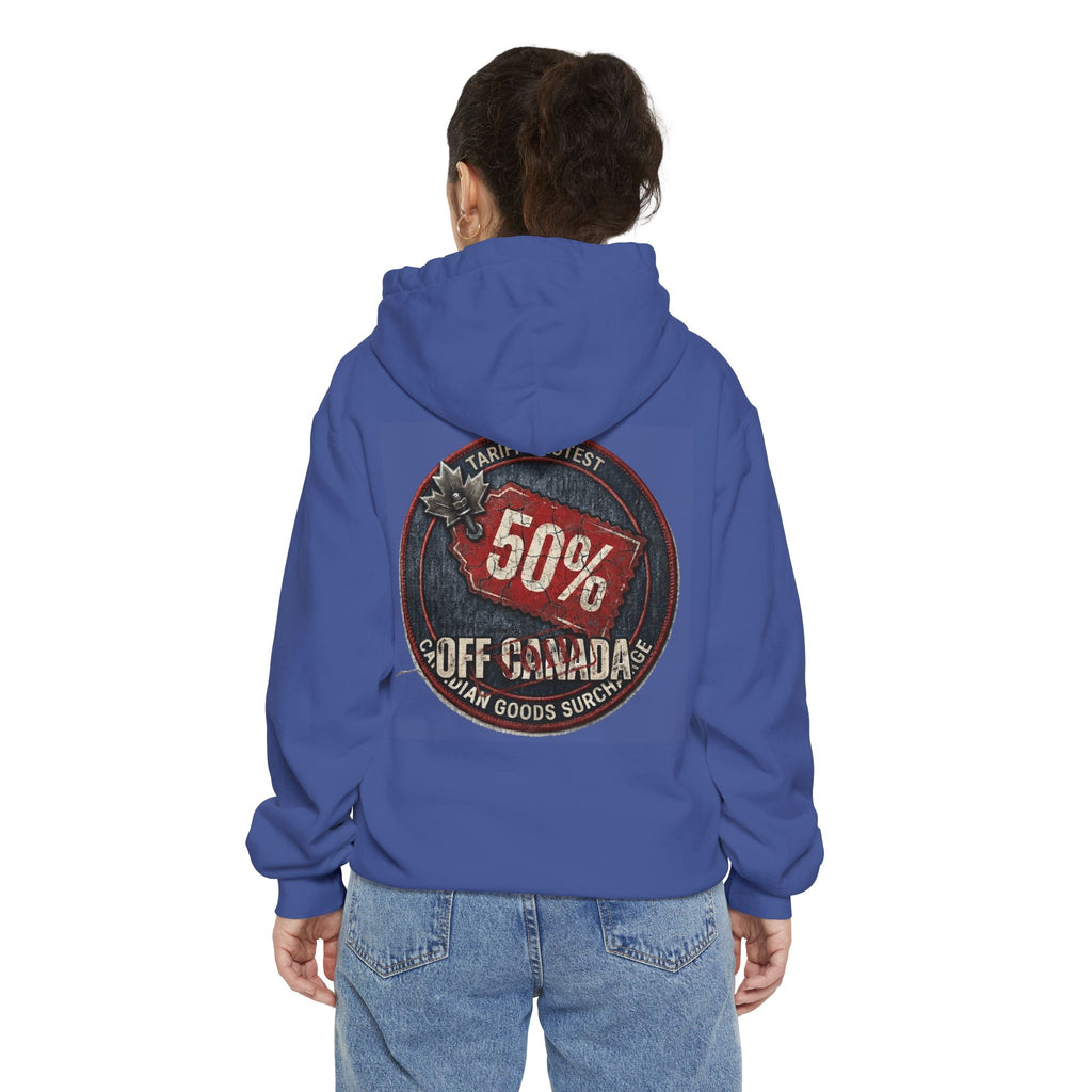 "50% Off Canada" Garment-Dyed Hoodie