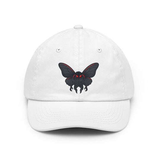 Color: White | Mothman (West Virginia, USA) Dad Hat
