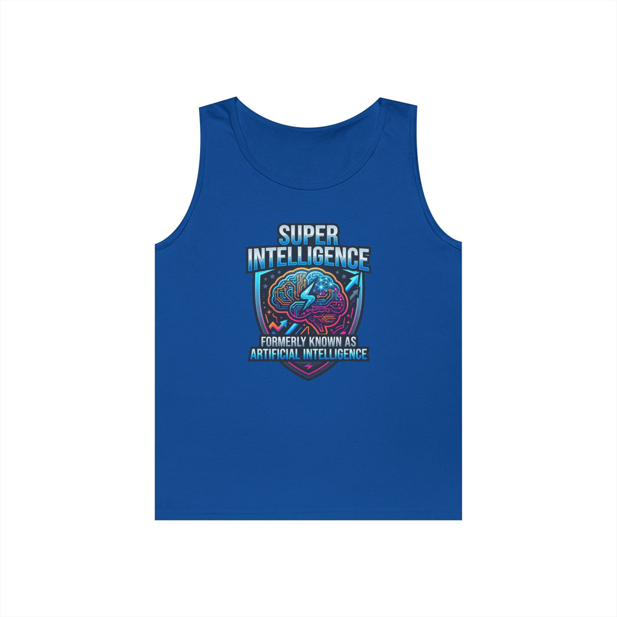 Color: Royal | Super Intelligence Tank Top