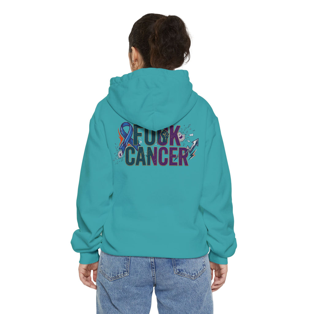 "Fuck Cancer" Garment-Dyed Hoodie