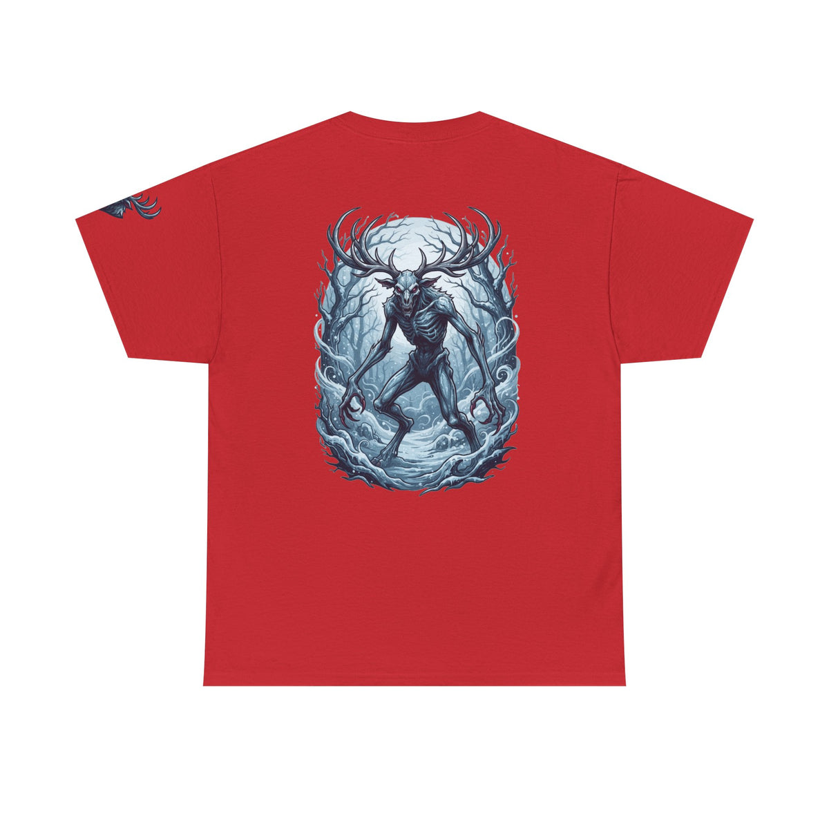 Color: Red | Wendigo (Algonquian Folklore) Premium Graphic Tee