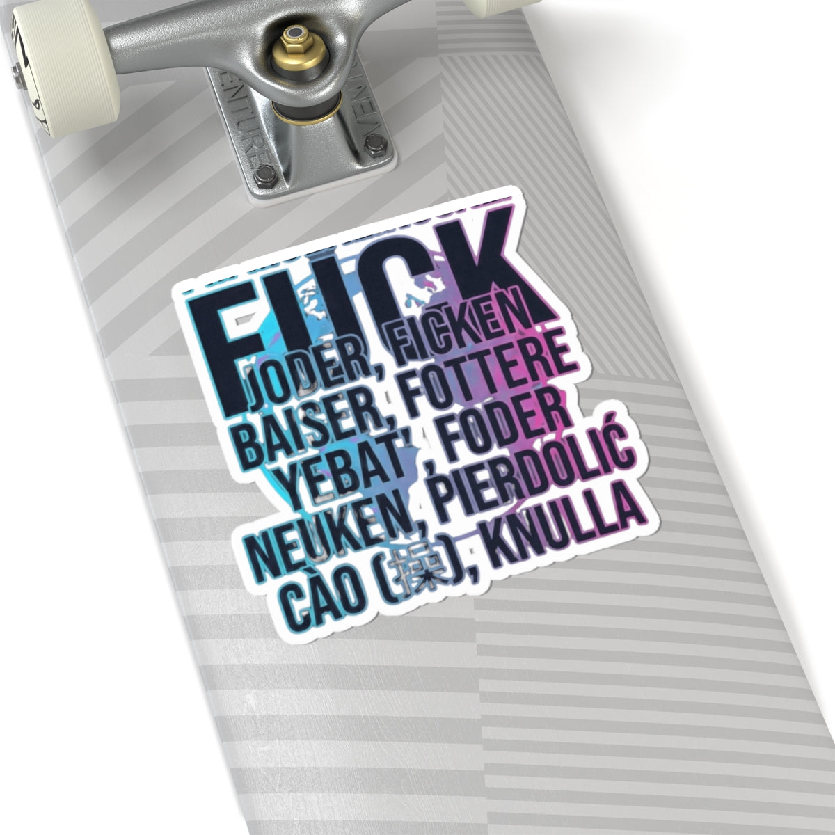"I'm Multilingual" Sticker — Main