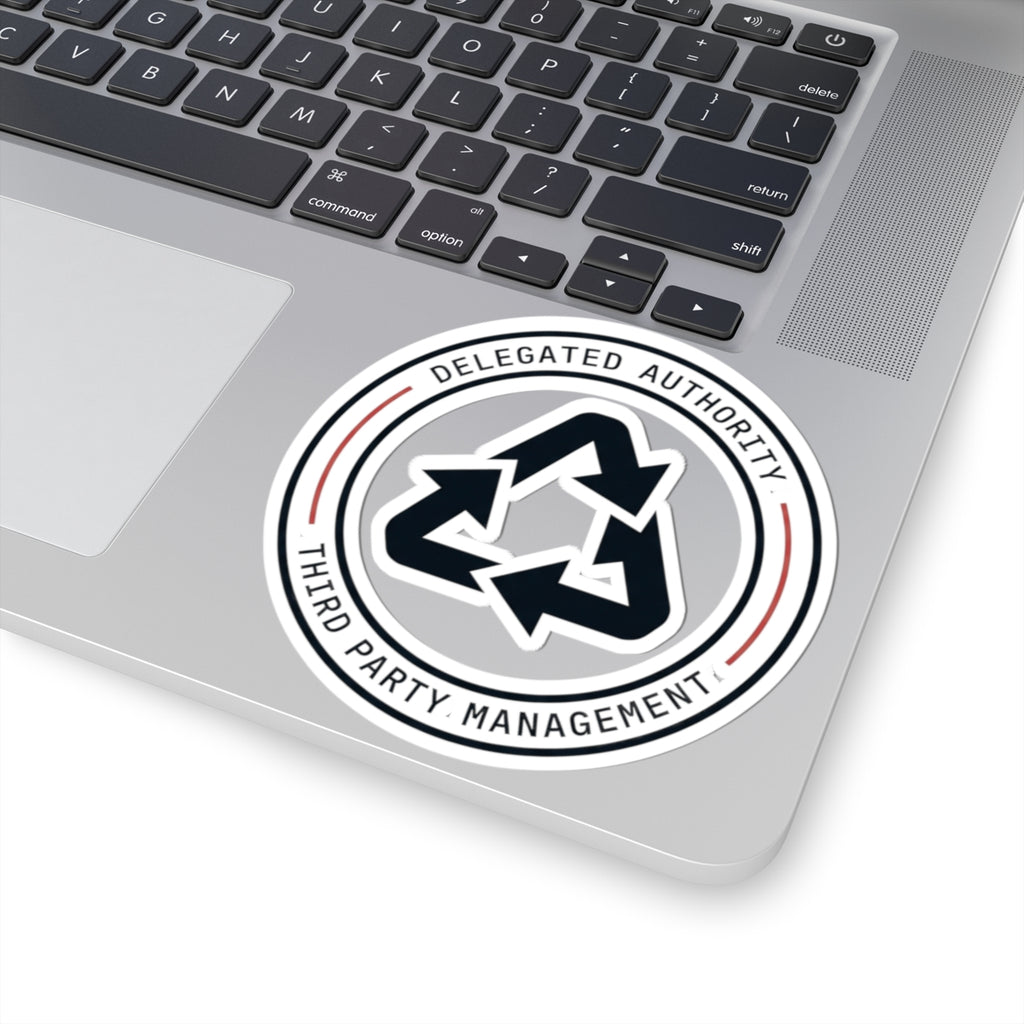 "Managed Entirely By Third Parties" Sticker