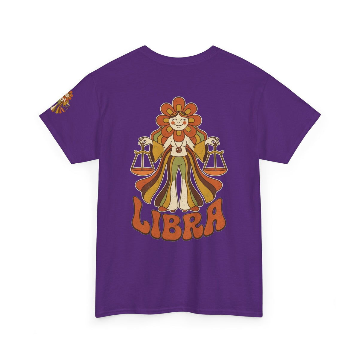 "Retro Mascot Groovy Libra" Premium Graphic Tee