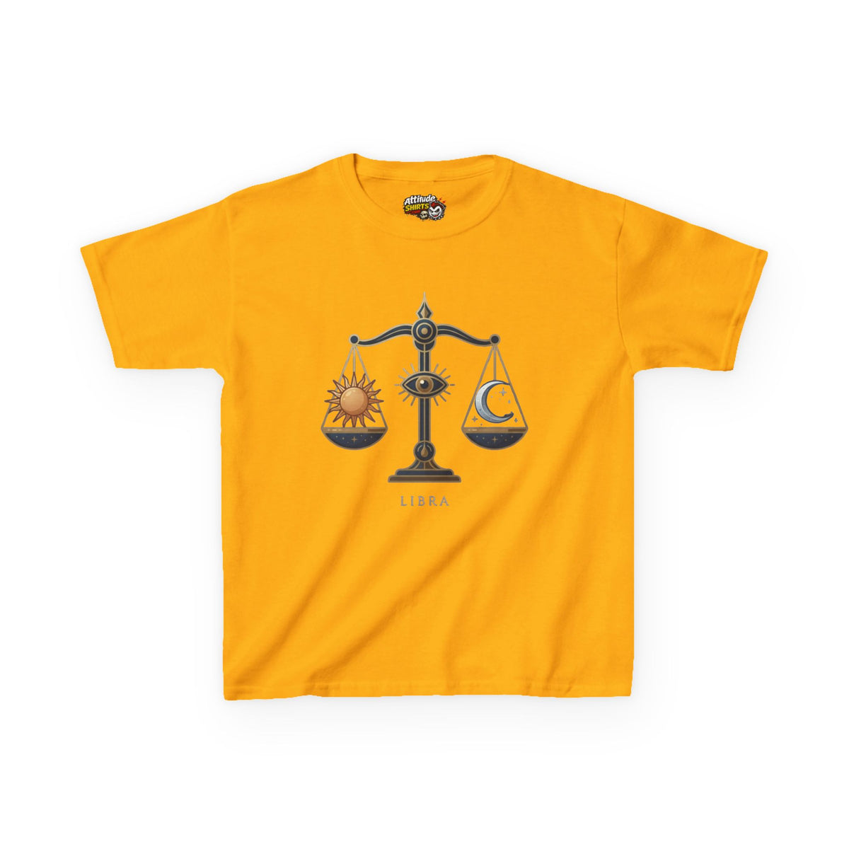 "Libra The Balanced Scales" Kids Tee