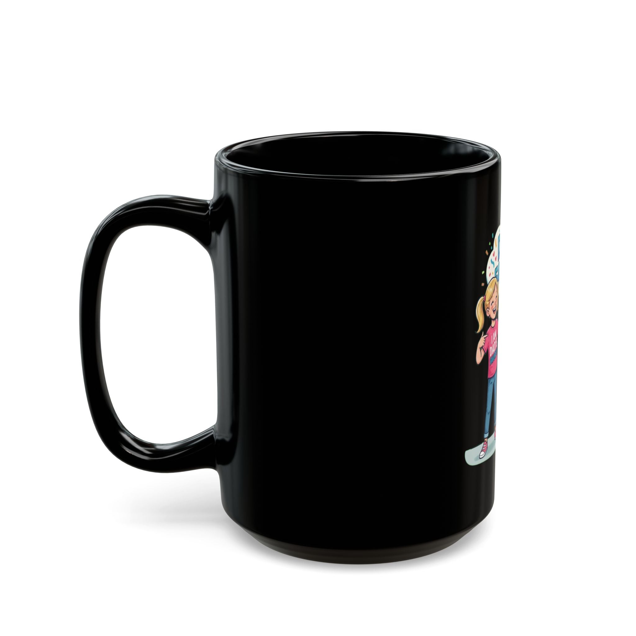 "Dad's Favorite" Black Ceramic Mug