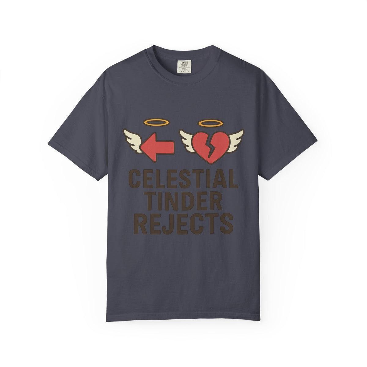 Color: Navy | Celestial Tinder Rejects Unisex Garment-Dyed T-shirt