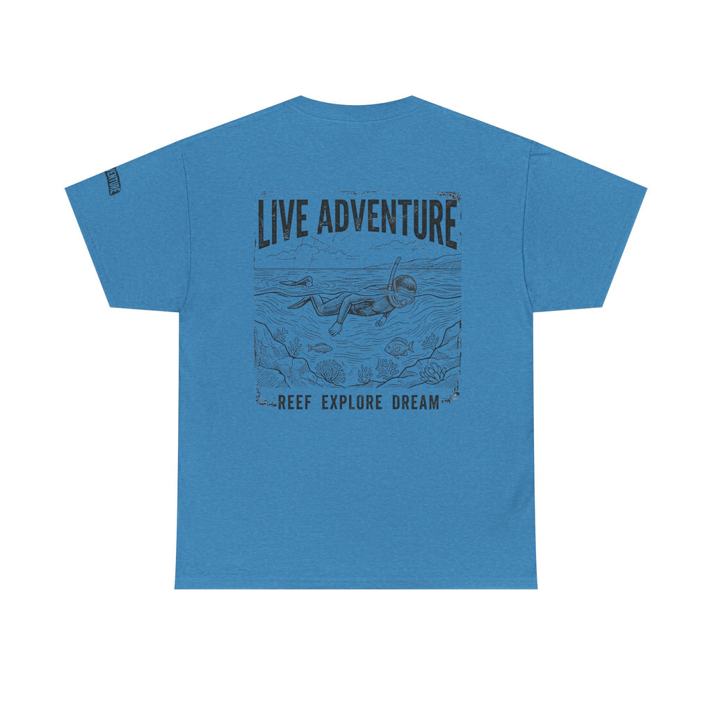 "Live Adventure Surfing" Premium Graphic Tee