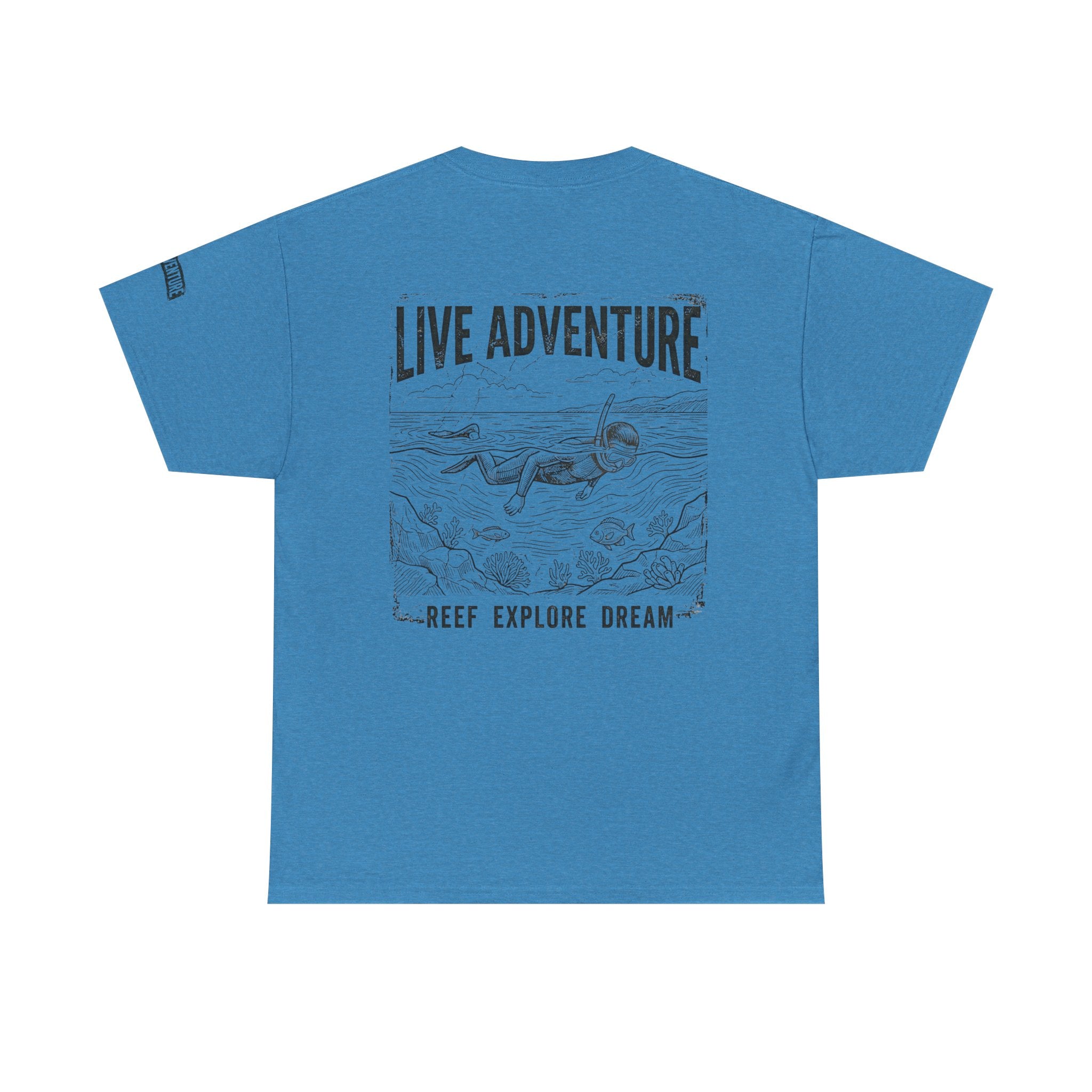 "Live Adventure Surfing" Premium Graphic Tee