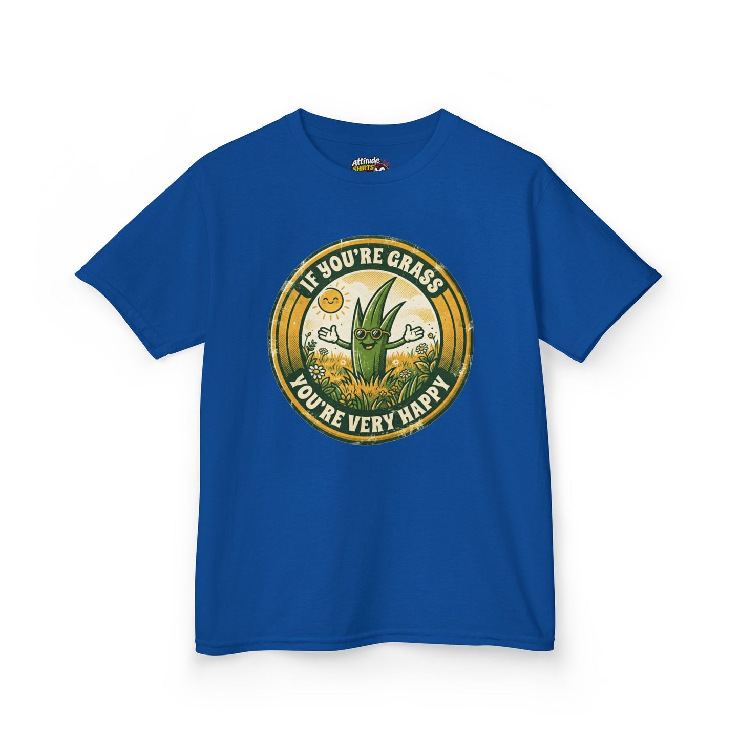 "If You're Grass You're Very Happy" Kids Tee