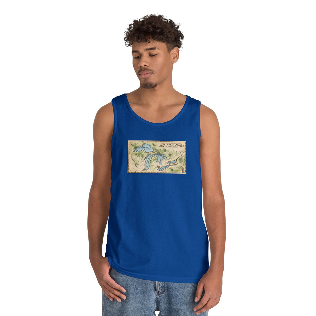 Color: Royal | 51st State Great Lakes Tank Top