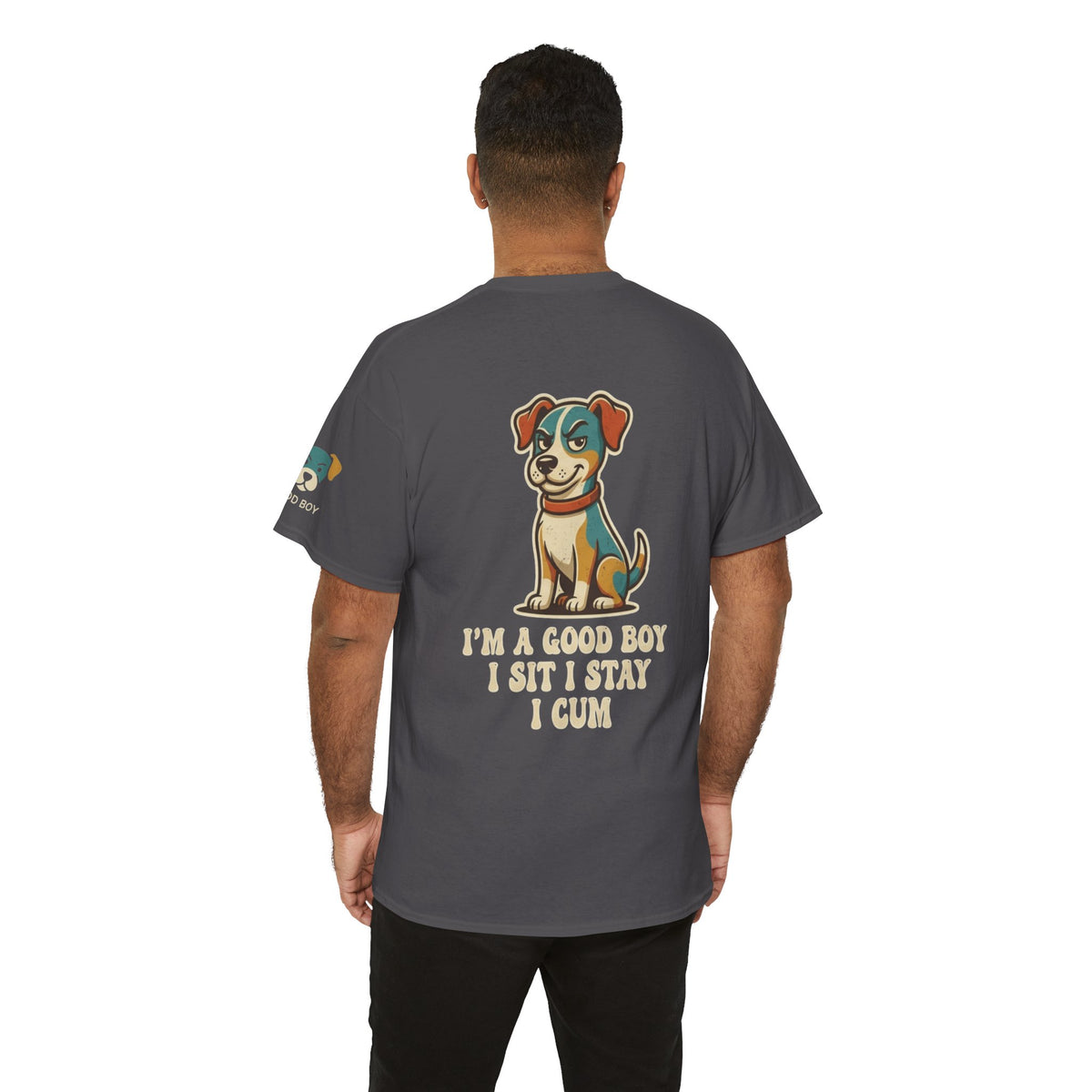 Color: Charcoal | I'm A Good Boy Premium Graphic Tee