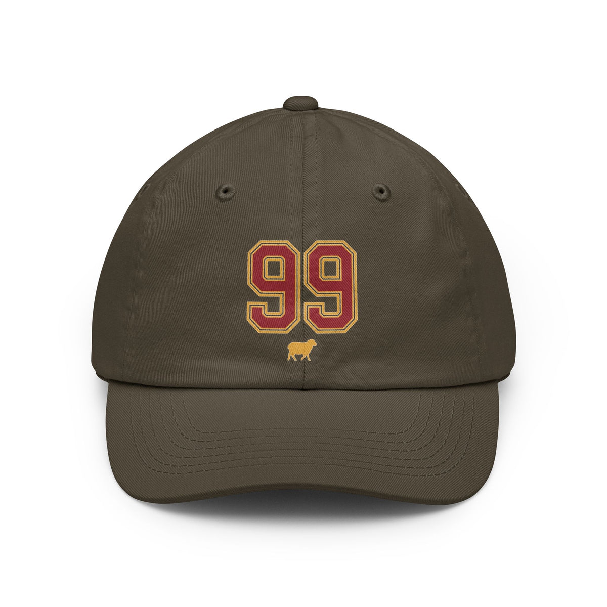 Color: Olive | Good Book Series 99 Unrepentant Sinner Dad Hat — Graphic