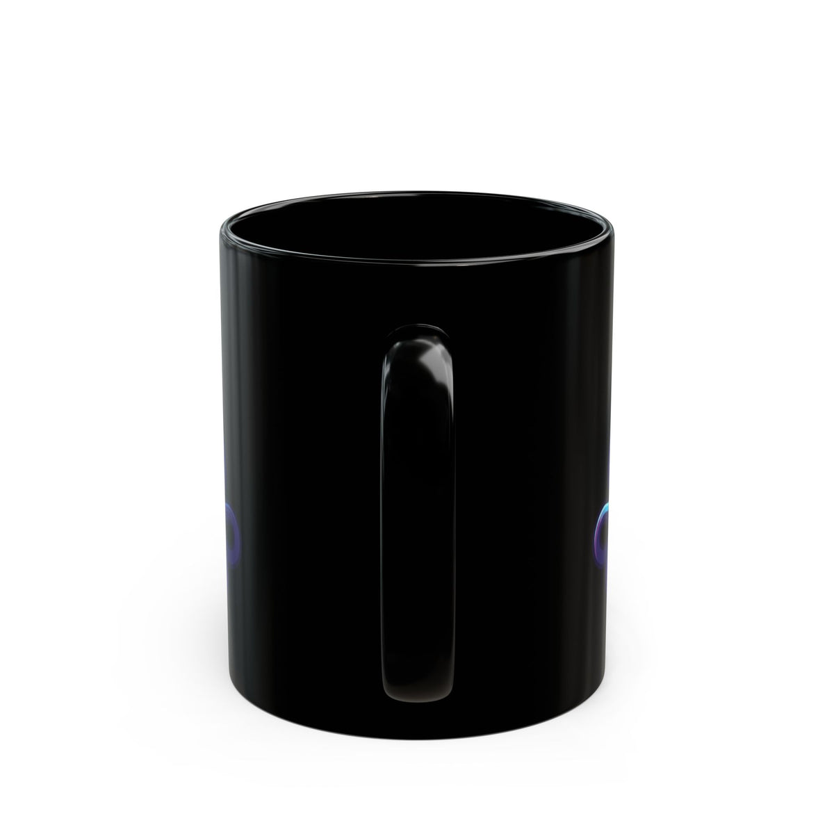 "Octo Credible" Black Ceramic Mug — Graphic