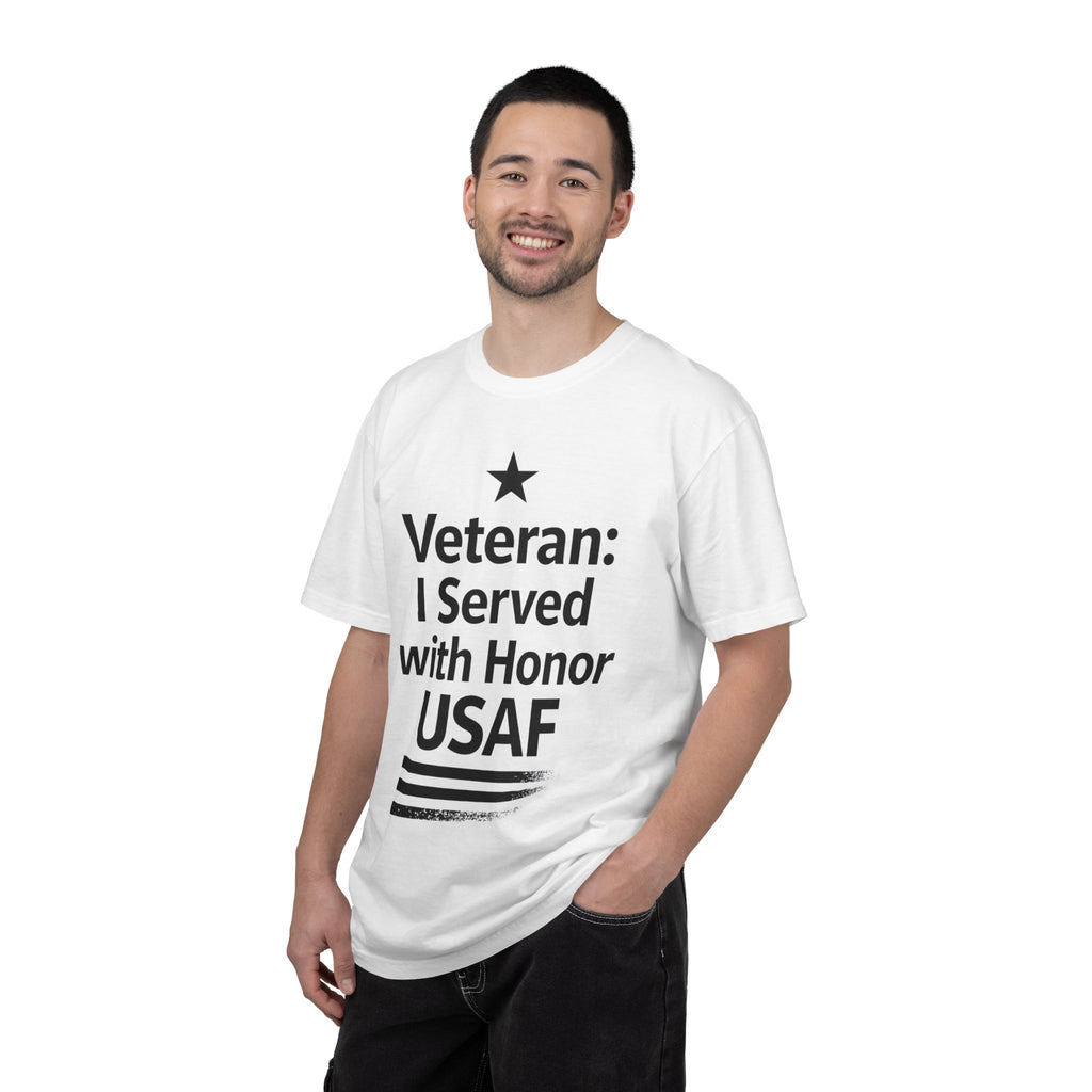 "Served With Honor" Unisex Garment-Dyed T-shirt