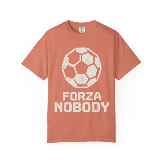 Color: Terracotta | Forza Nobody Unisex Garment-Dyed Tee