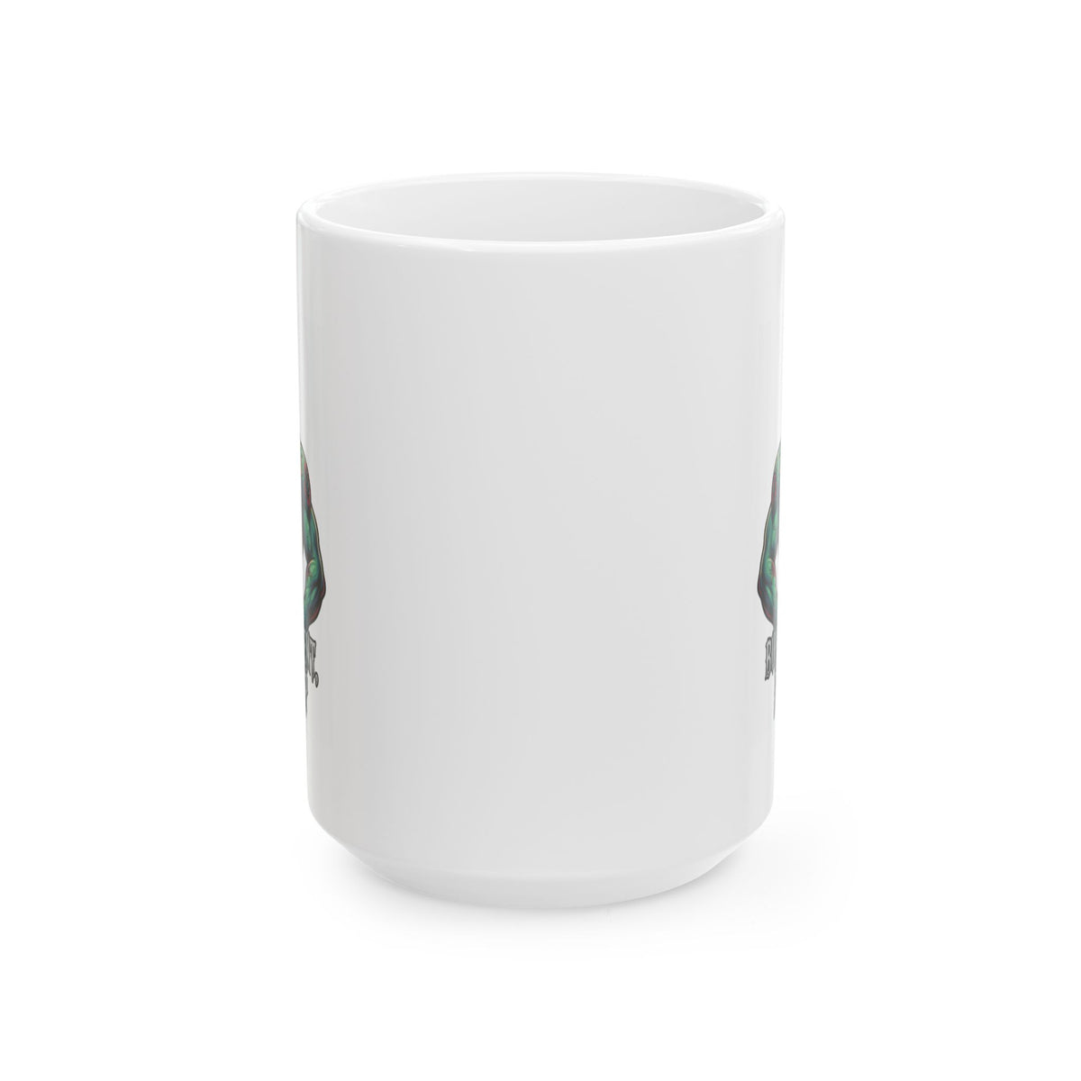 "Built Different" White Ceramic Mug