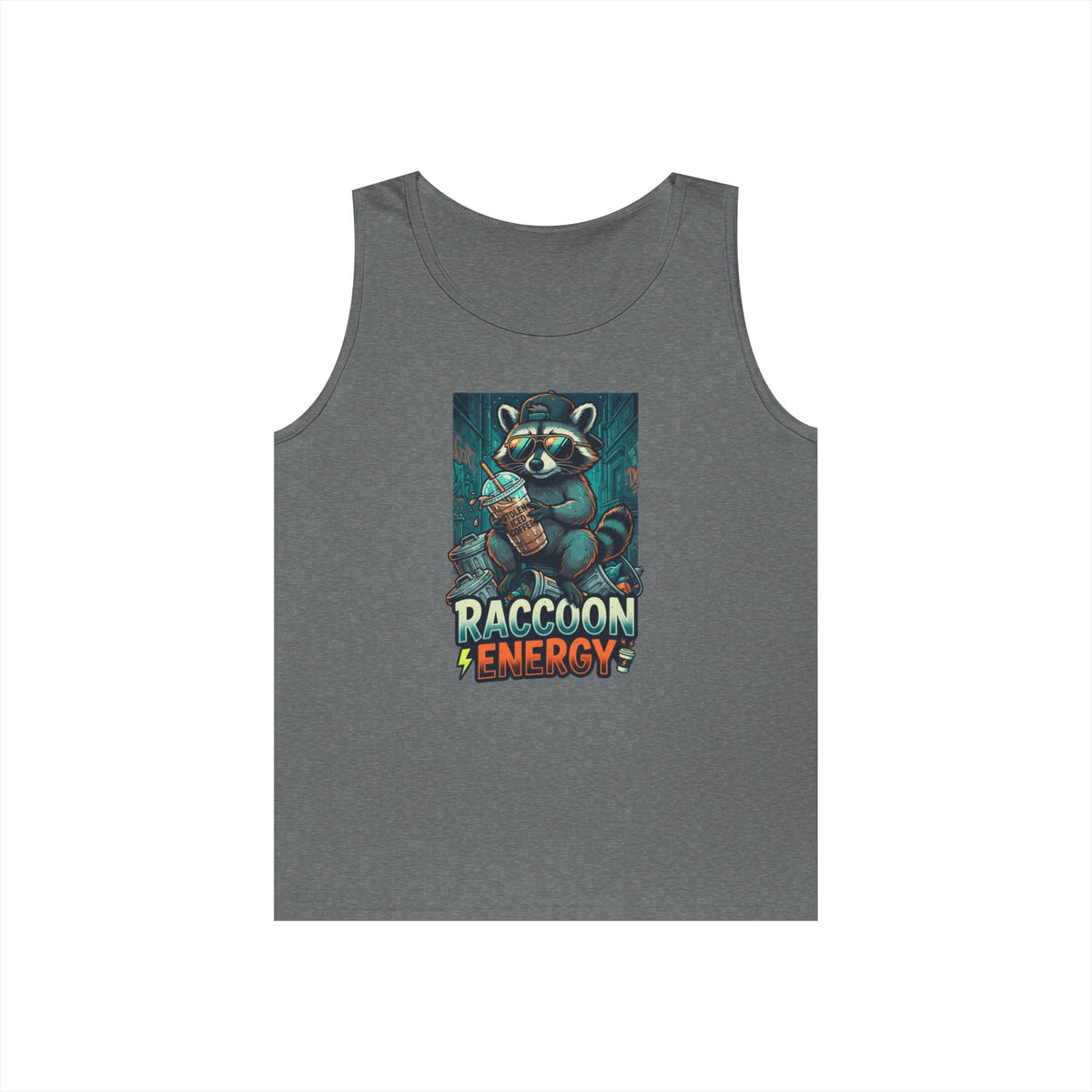 "Raccoon Energy" Tank Top