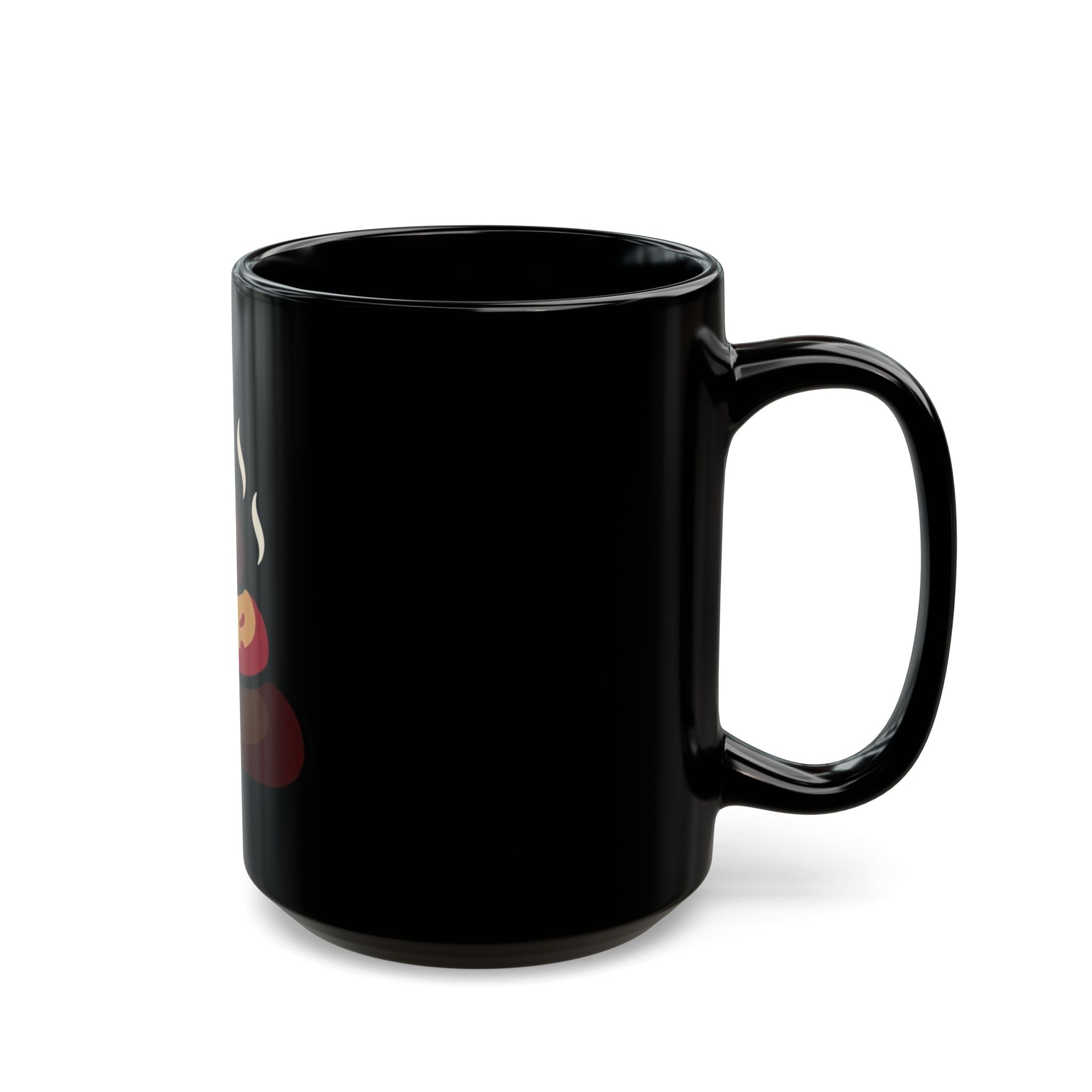 "This is Dogshit" Black Ceramic Mug — Graphic