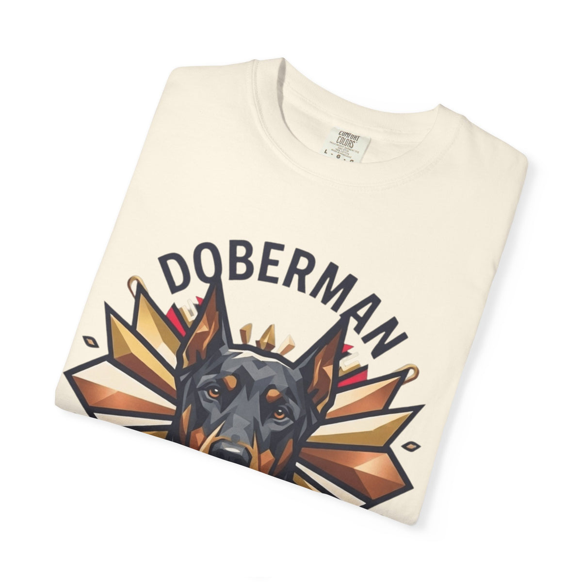 "Doberman Defender" Unisex Garment-Dyed Tee