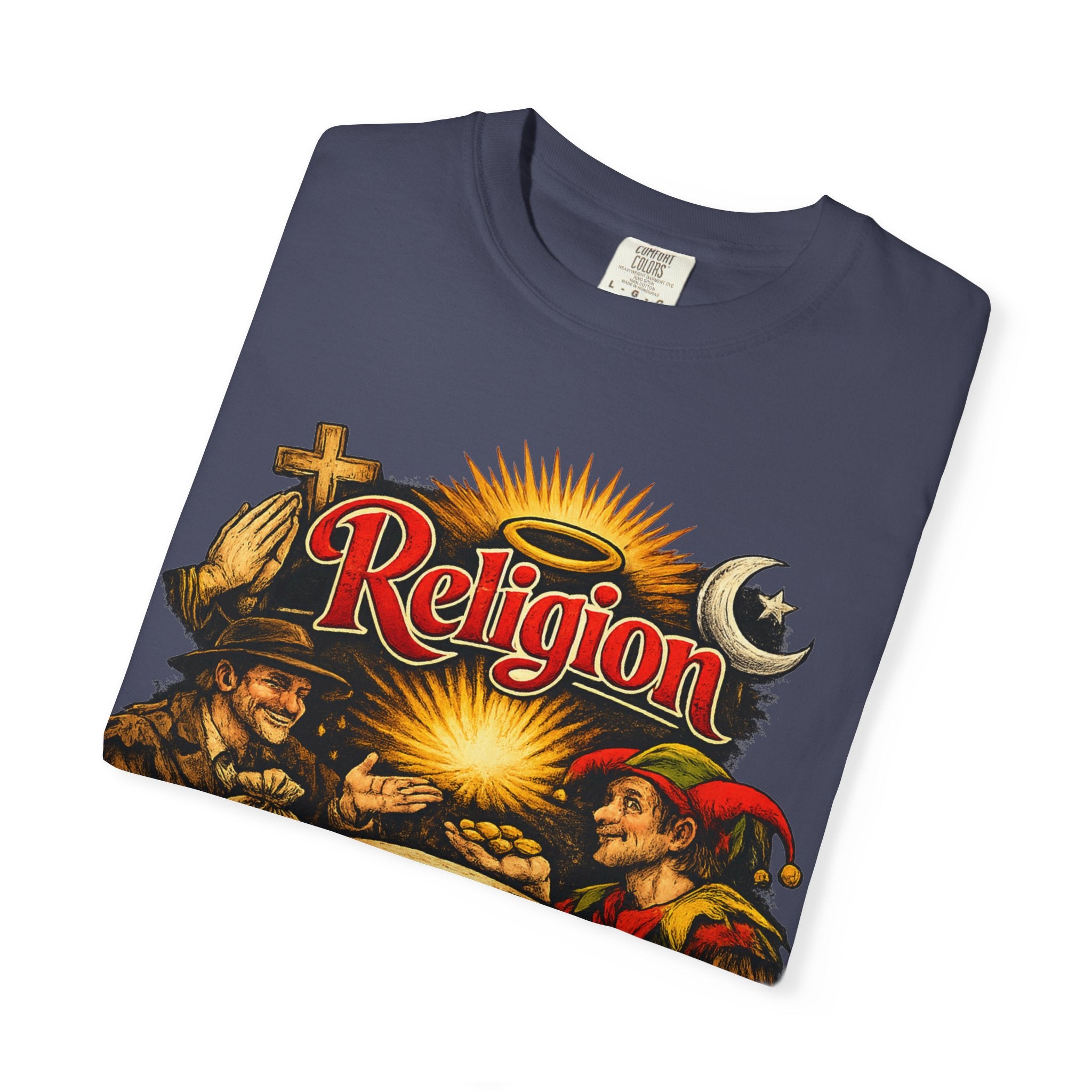 "The Original Transaction" Unisex Garment-Dyed T-shirt