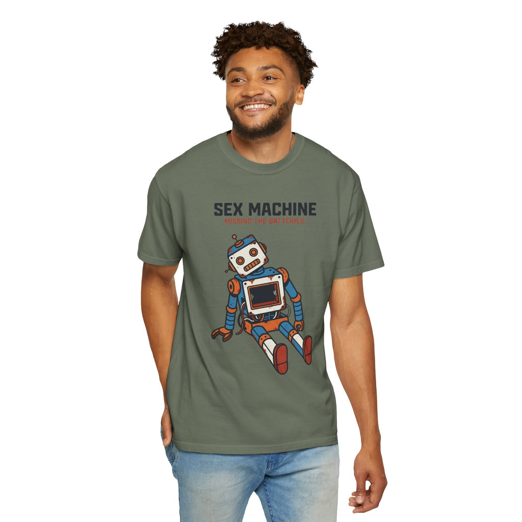"Sex Machine" Unisex Garment-Dyed Tee