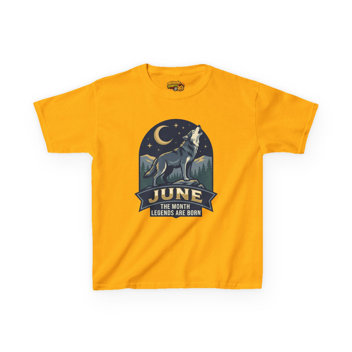 Color: Gold | June Legend Kids Tee