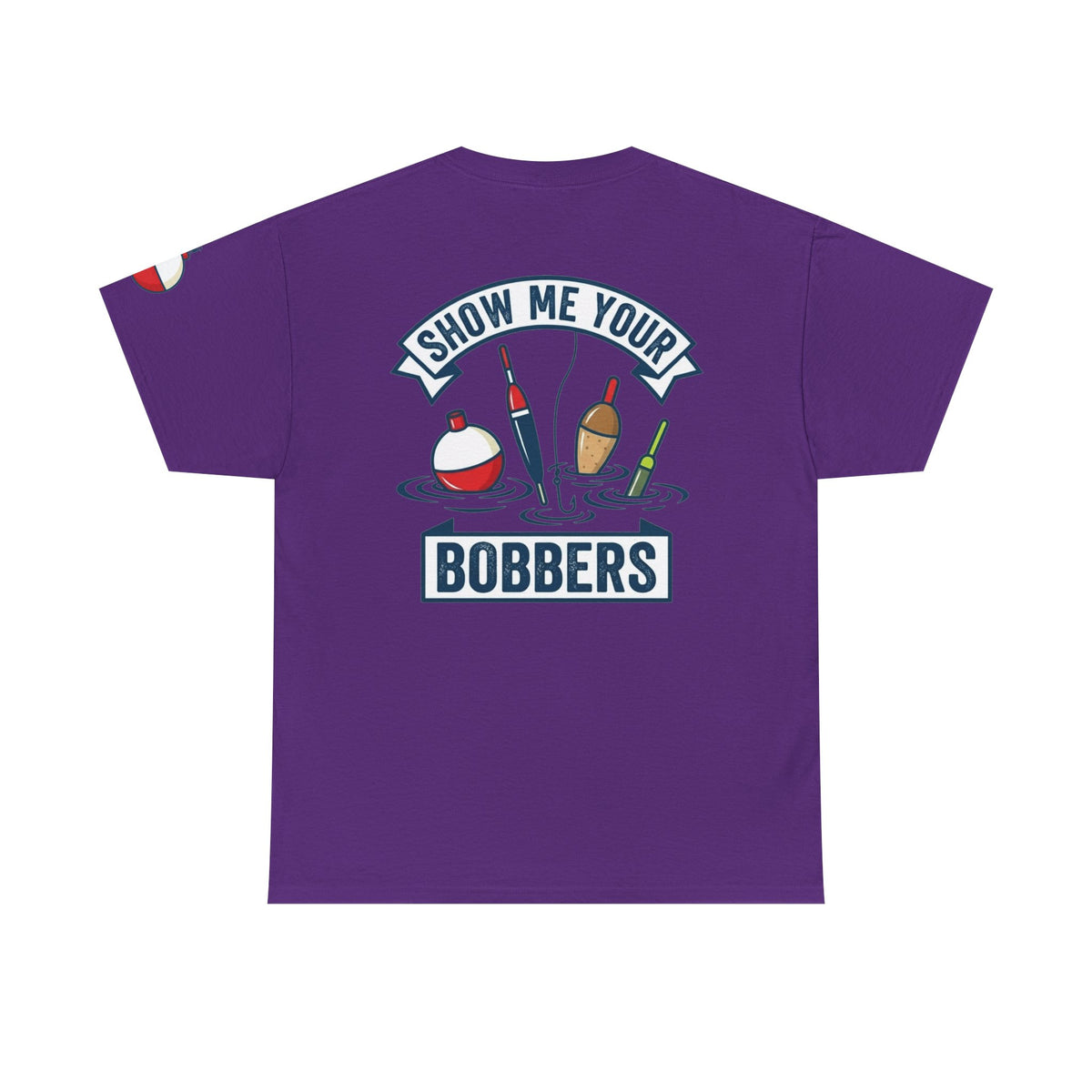 Color: Purple | Show Me Your Bobber Premium Graphic Tee
