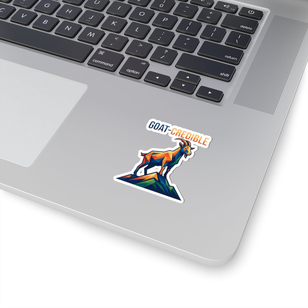 "Goat Credible" Sticker — Main
