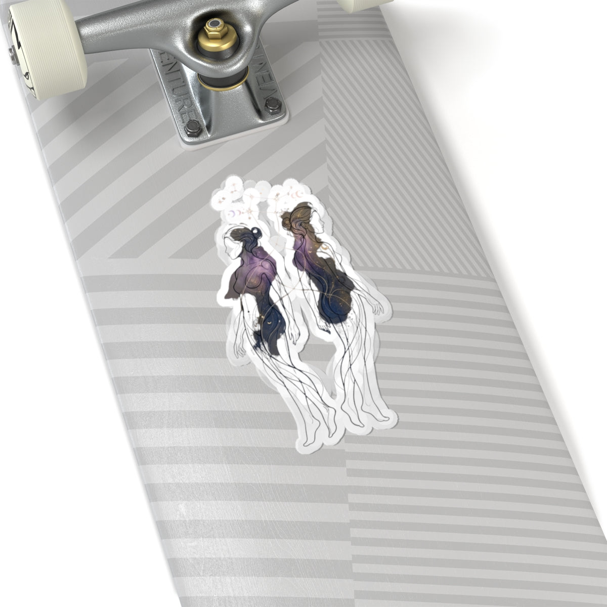 "Gemini The Celestial Twins" Sticker — Main