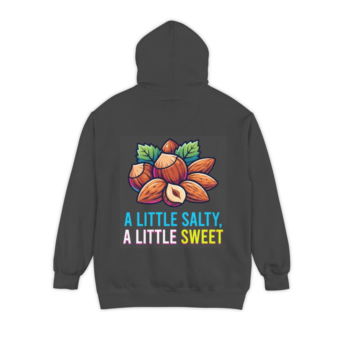 Color: Pepper | A Little Salty, A Little Sweet Garment-Dyed Hoodie