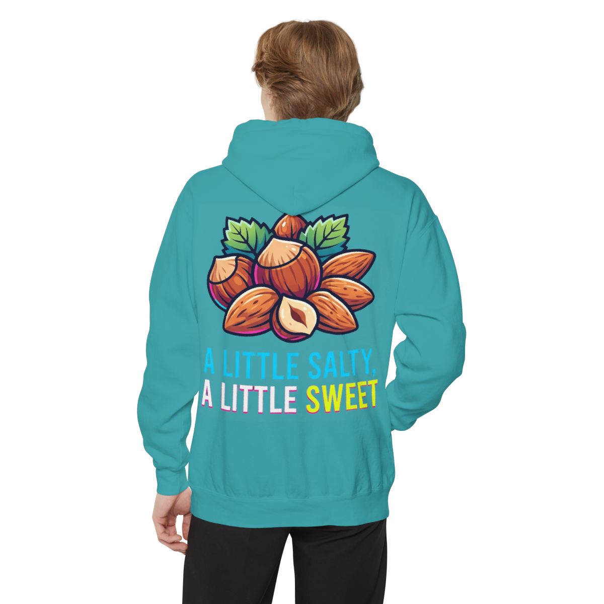 Color: Seafoam | A Little Salty, A Little Sweet Garment-Dyed Hoodie