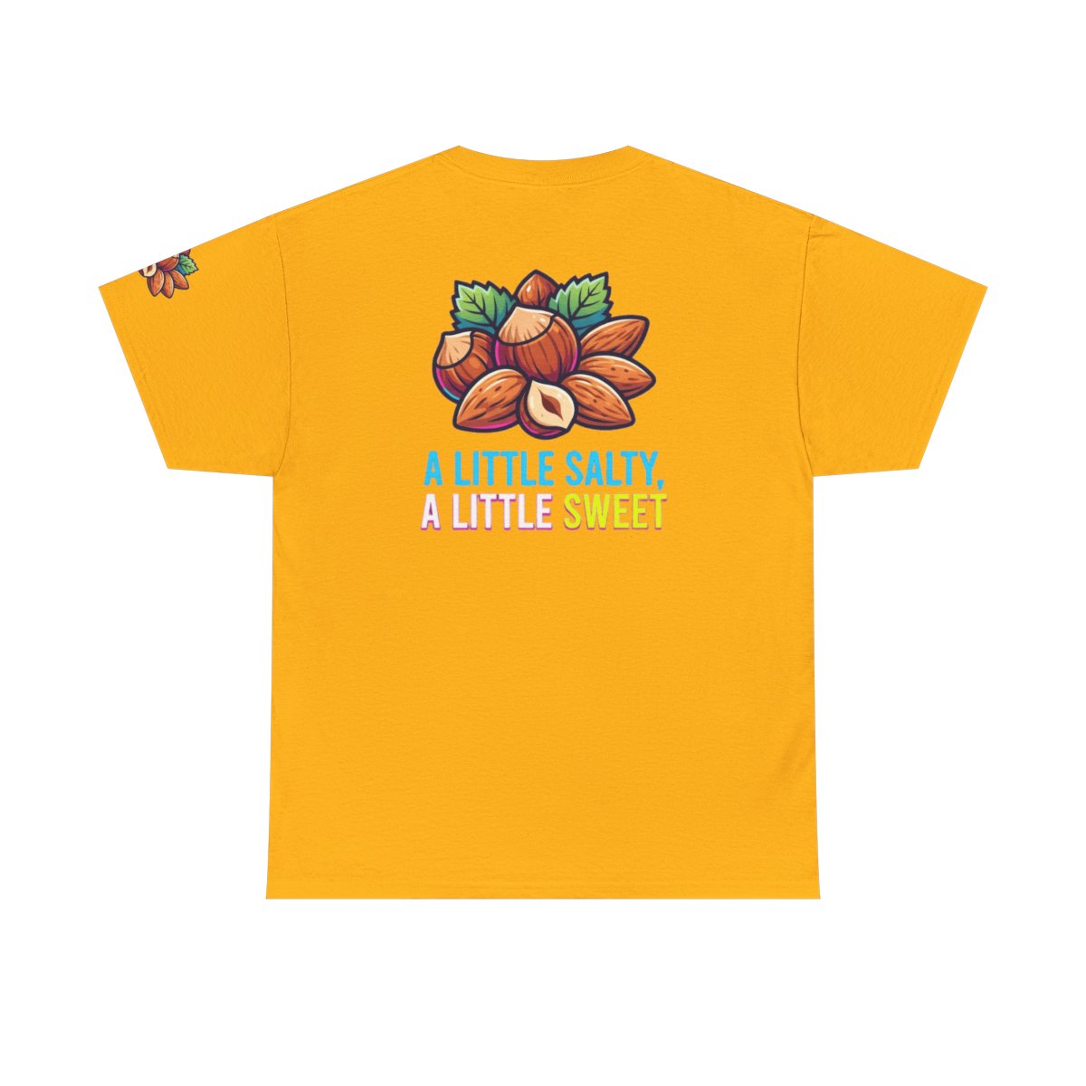 Color: Gold | A Little Salty, A Little Sweet Premium Graphic Tee